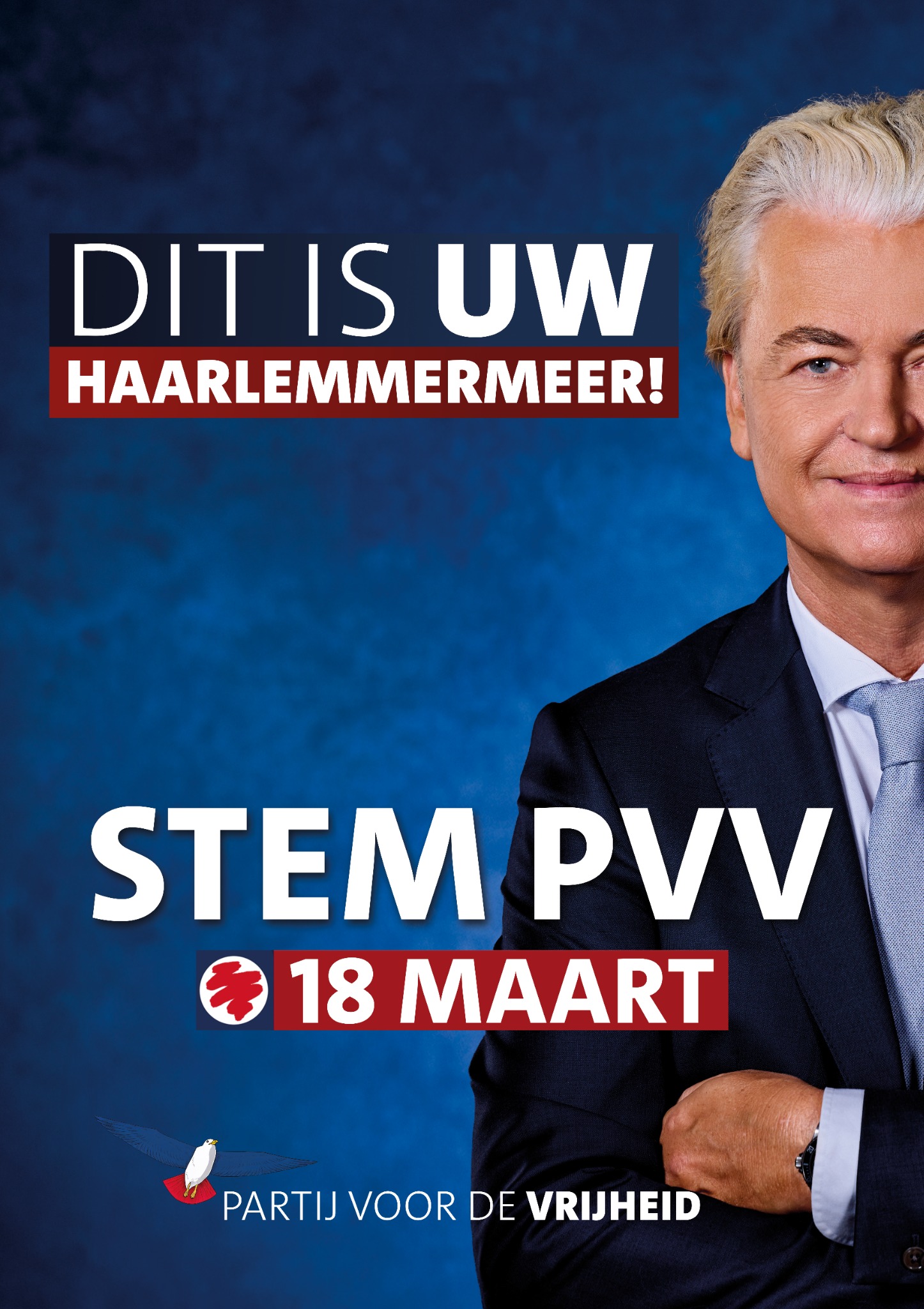 Stem PVV – campagneposter